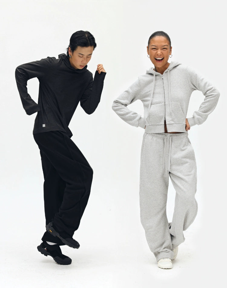 Twill Drawstring Sweatpants