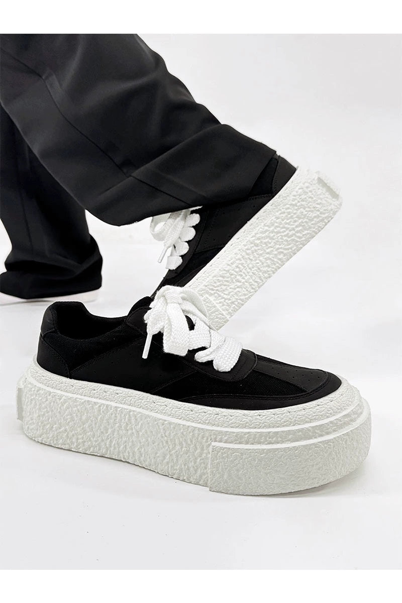 Chunky Textured Sole Sneakers
