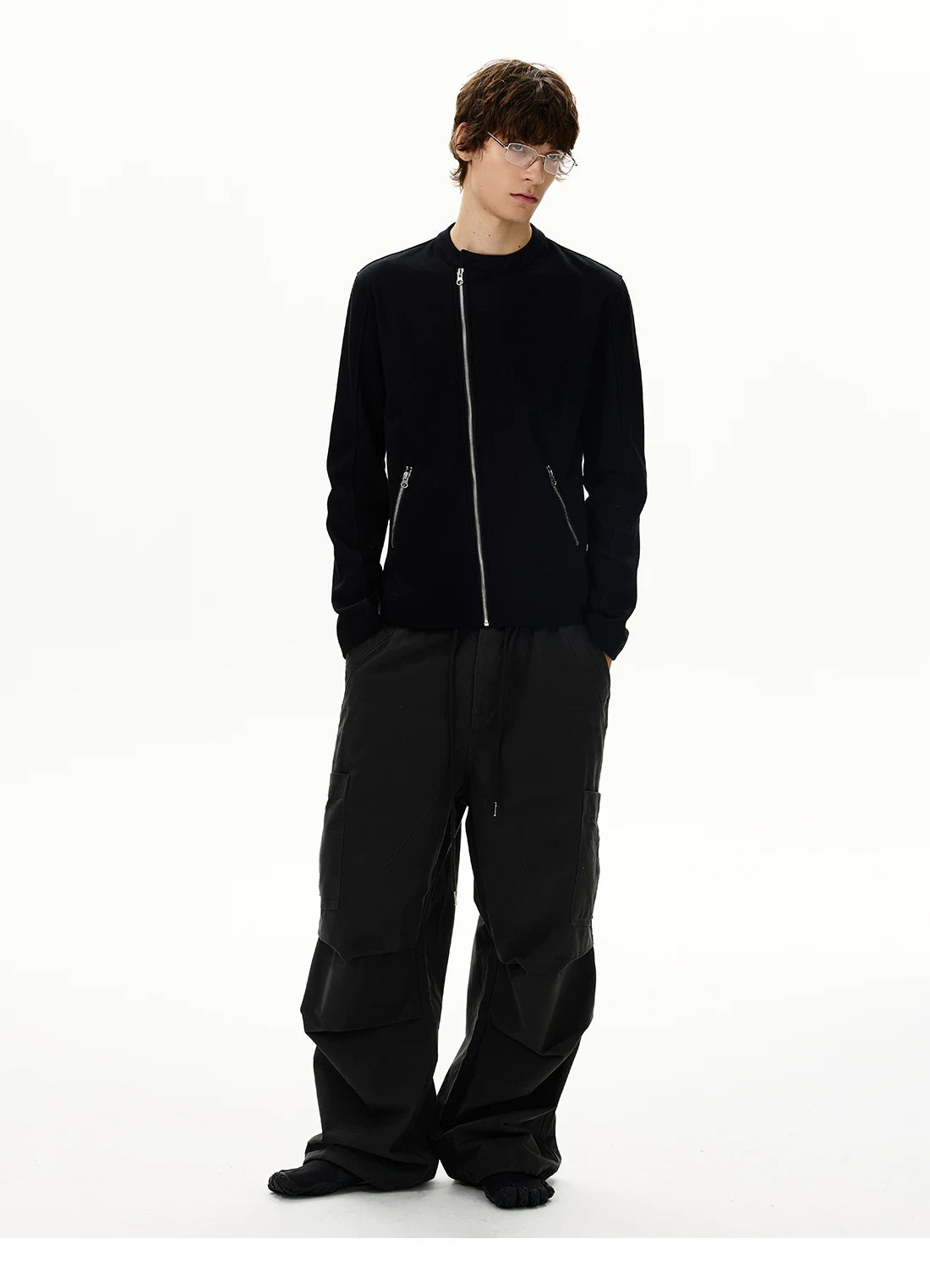 MonoRail Zip-Front Minimal Track Jacket