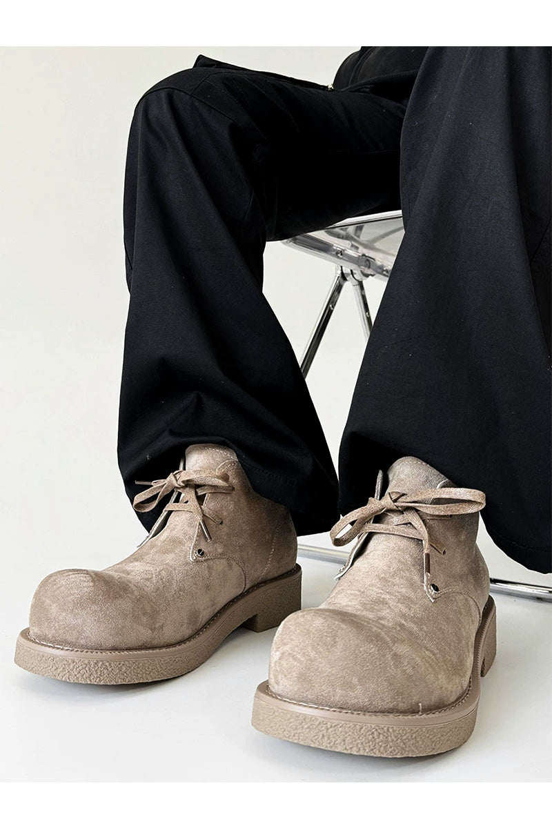 Chunky Suede Desert Boots