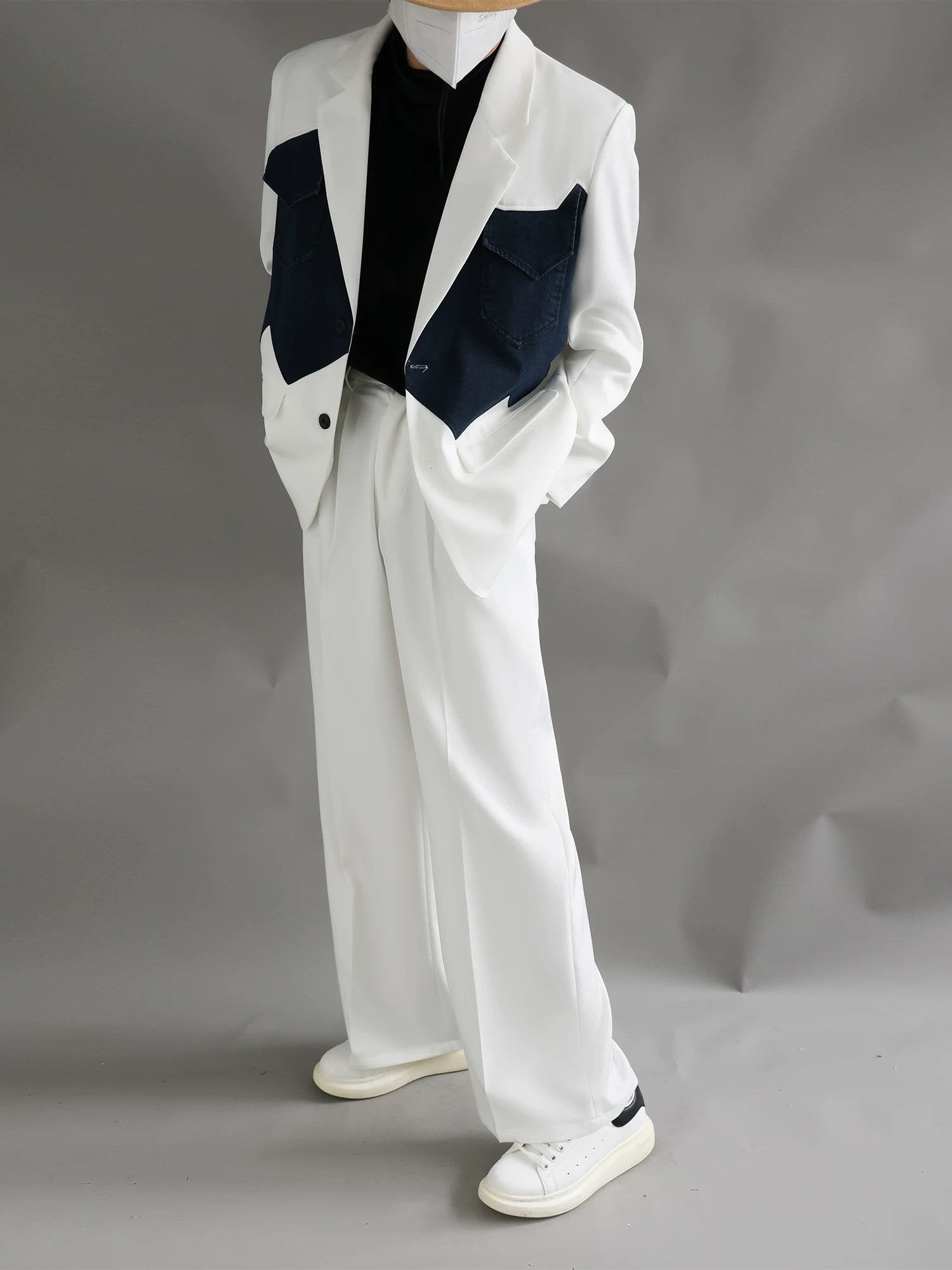 Glacier Range Two‑Tone Western Blazer