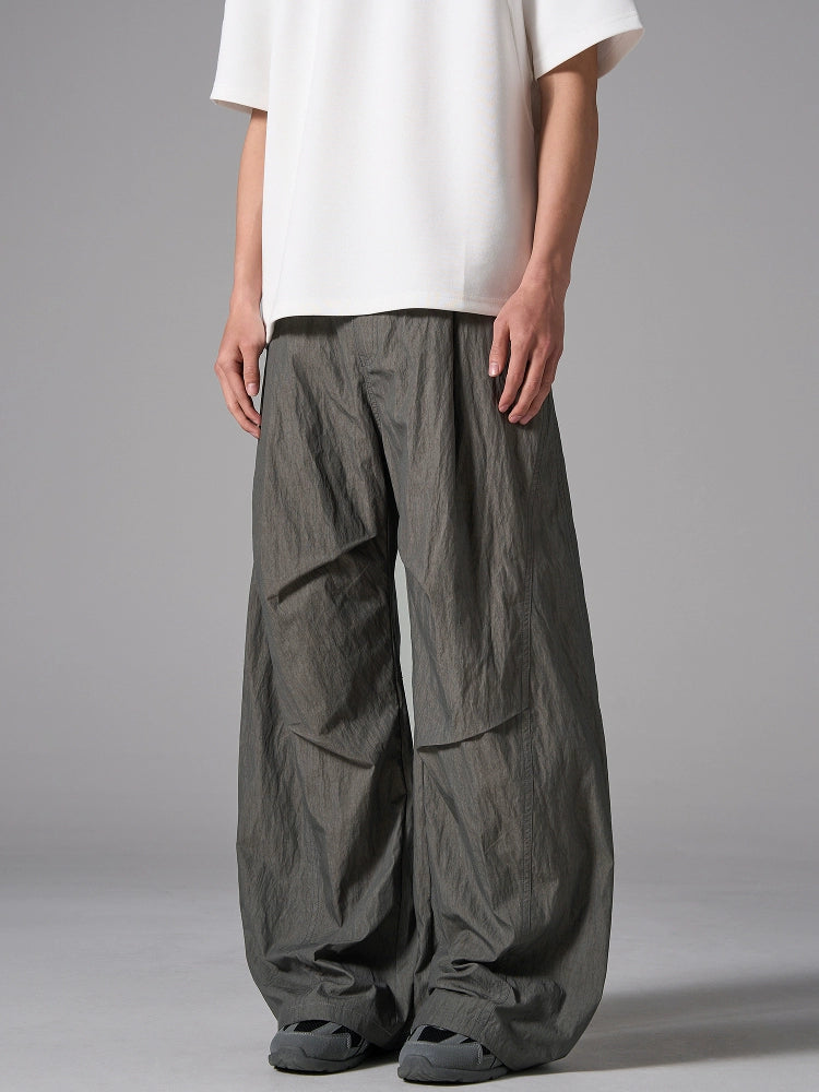 Nimbus Drift Crinkle Wide Pants
