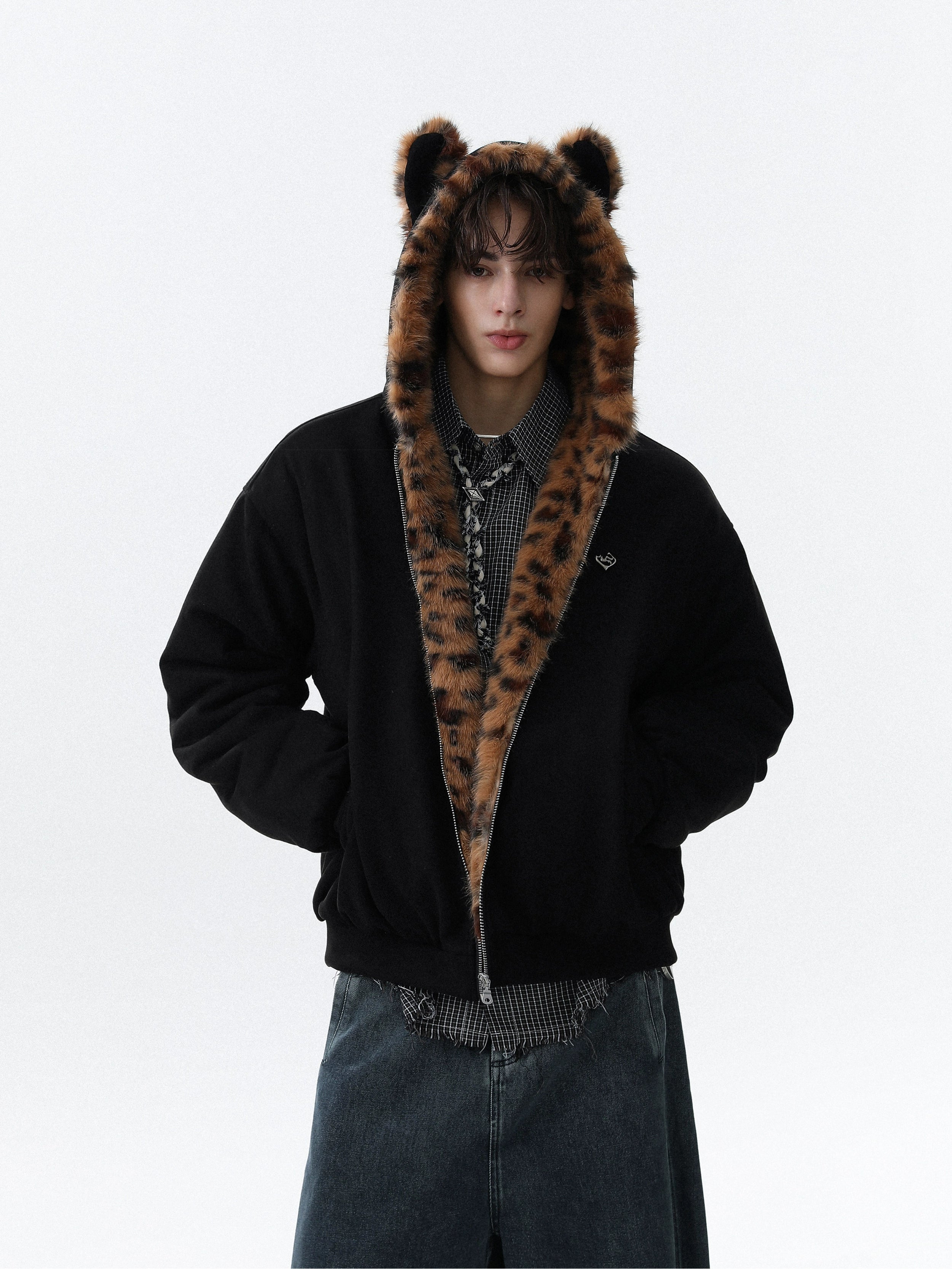 Wild Prowl Leopard Ear Hoodie