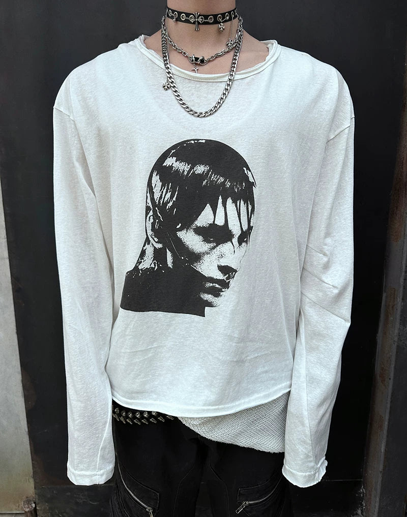 Vivid Void Portrait Longsleeve Tee