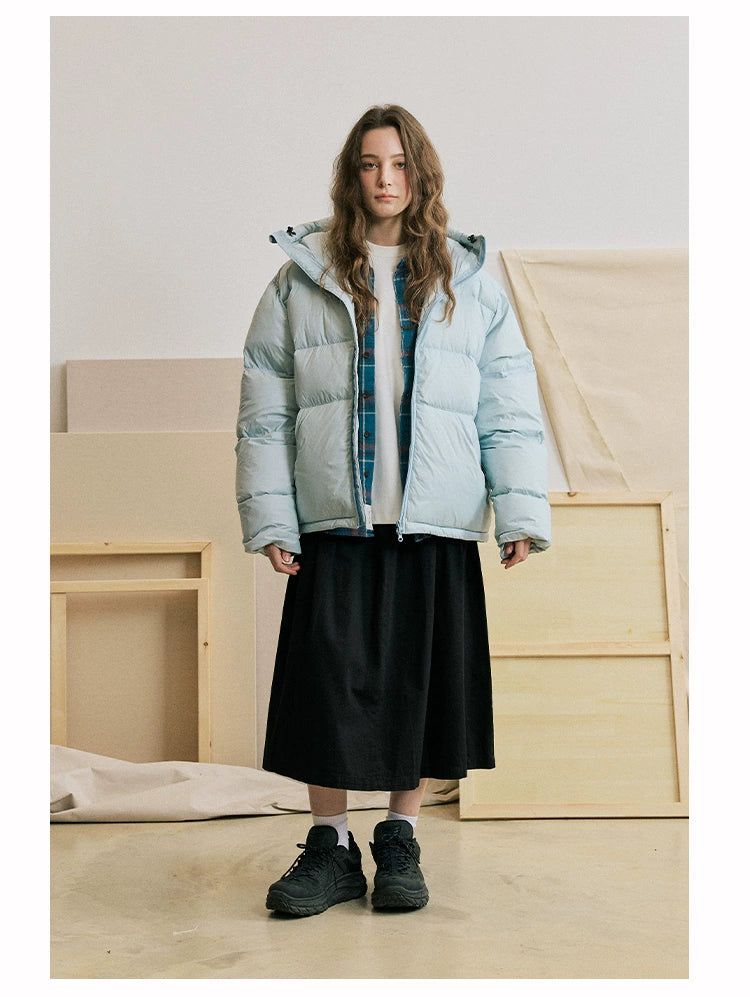 Retro Hooded Puffer Jacket