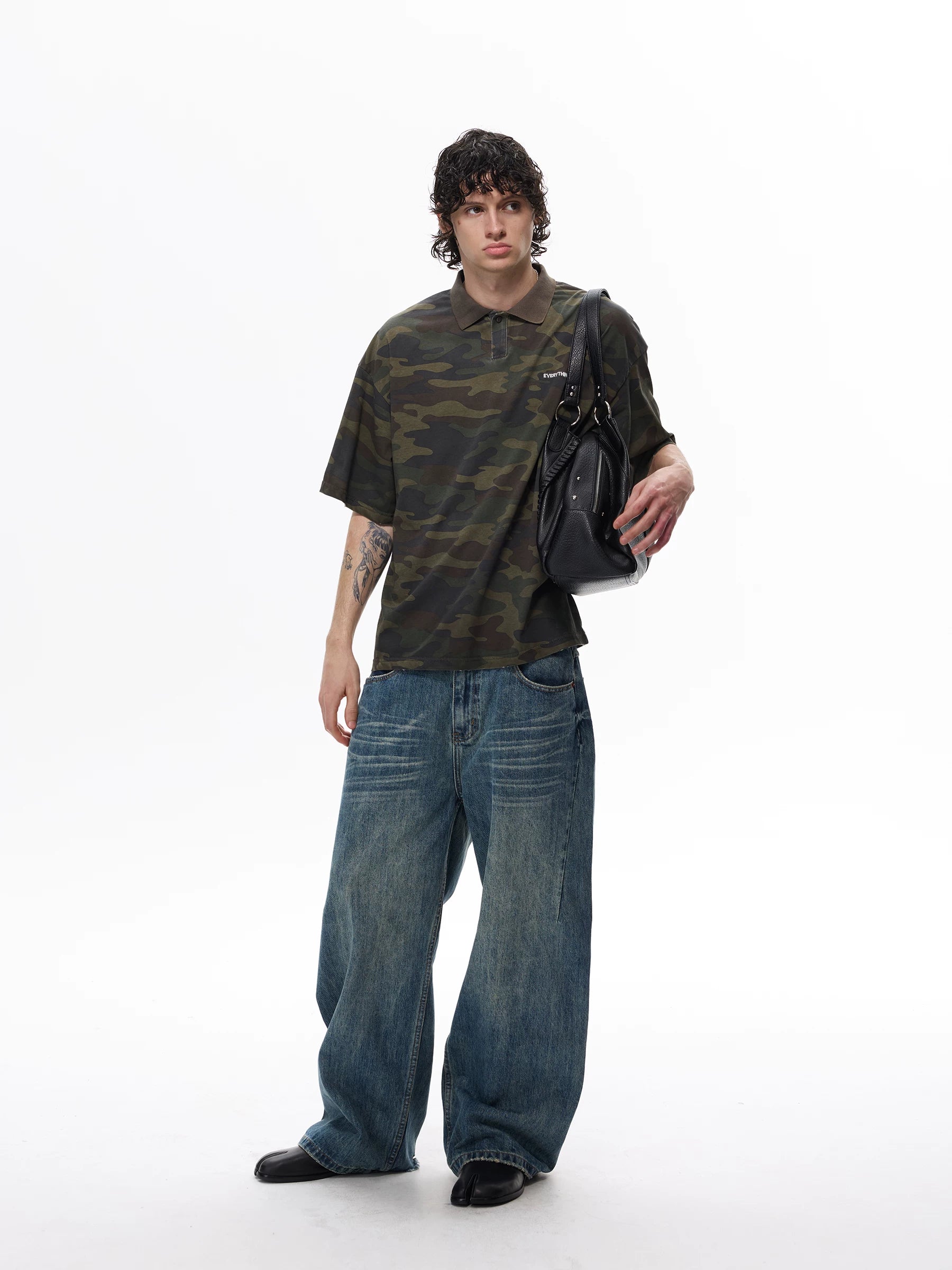 Everything Camo Polo Tee