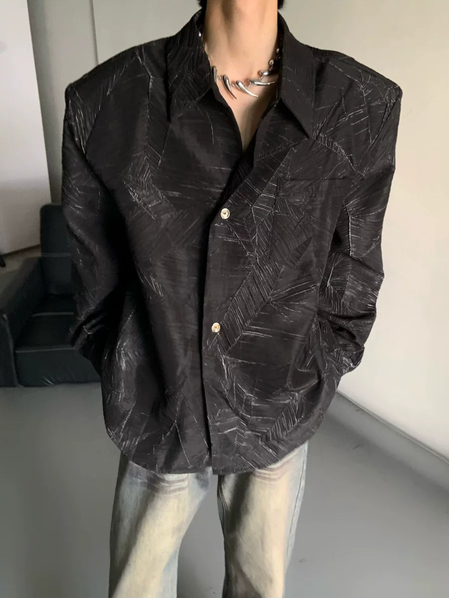 Frost Etch Oversize Shirt