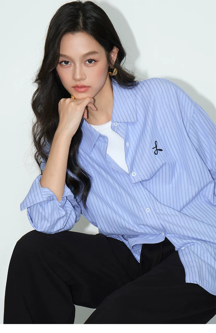 Relaxed Drift Oversized Button Shirt