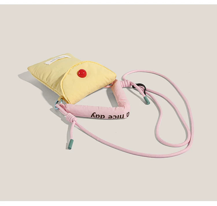 Sherbet Button Phone Crossbody