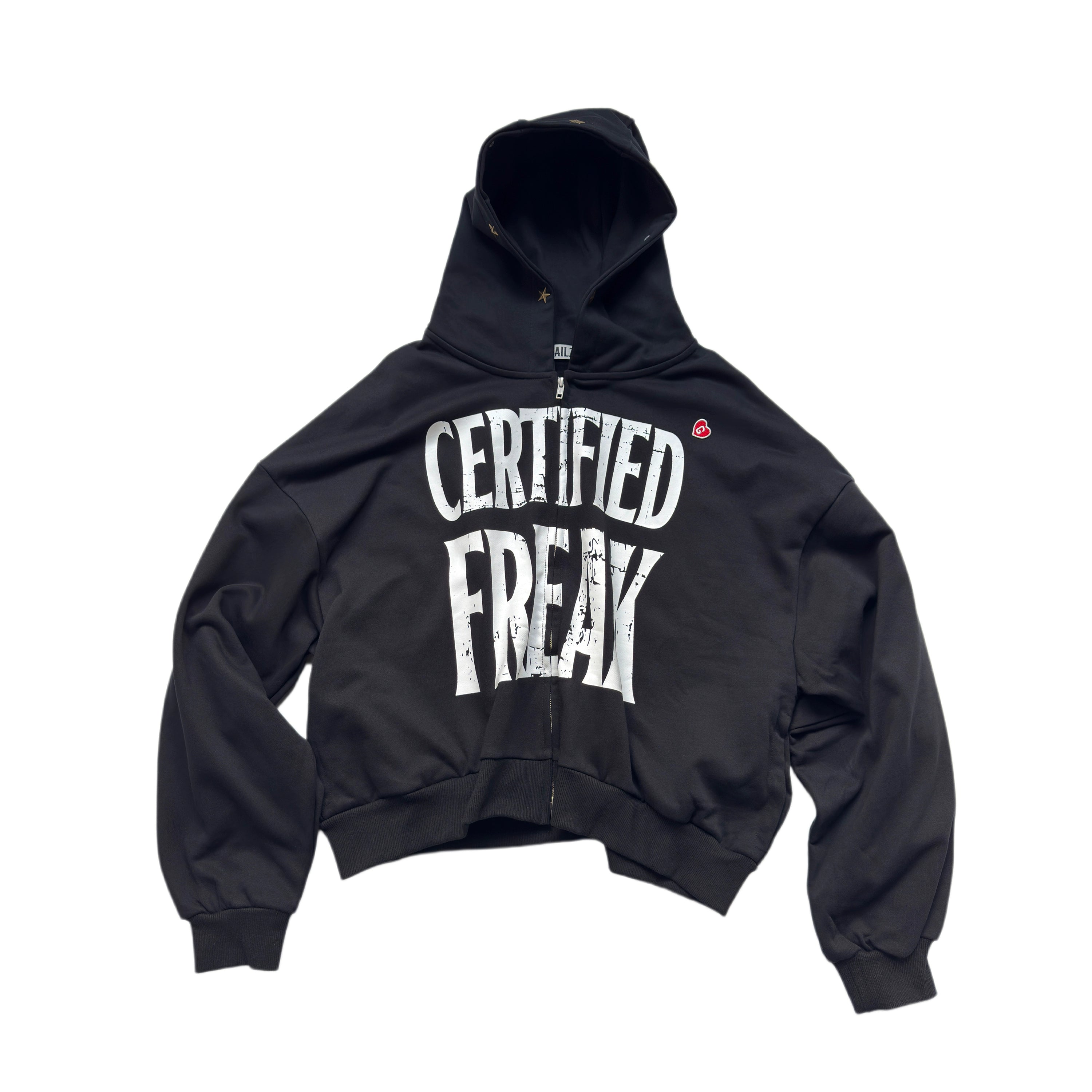 Certified Freak Statement Zip Hoodie