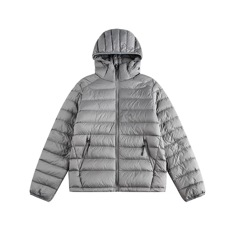 Frostbeam Dual-Tone Puffer Hoodie