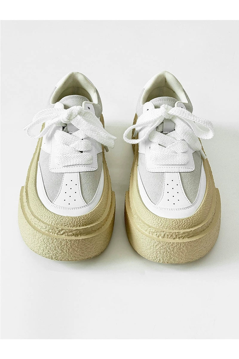 Chunky Textured Sole Sneakers