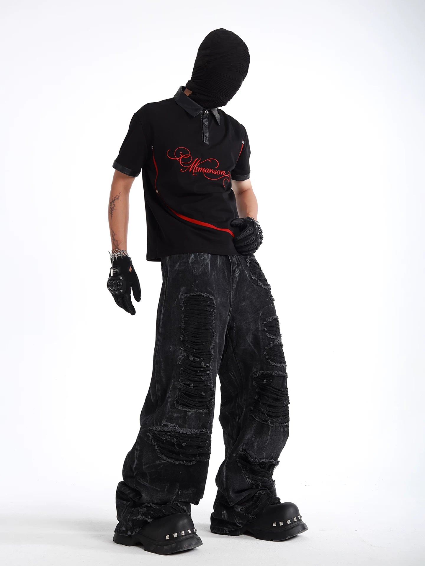 Ashveil Destroyed Balloon Jeans