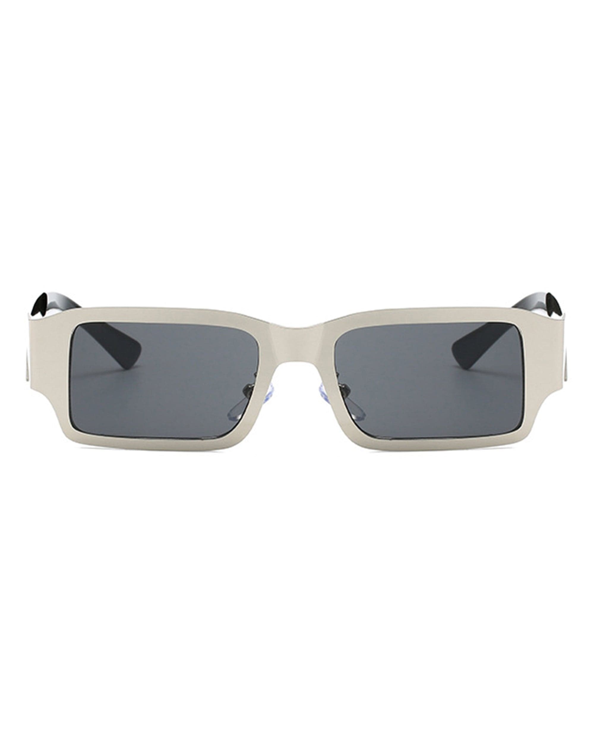 Color-Block Angular Square Sunglasses - view 6