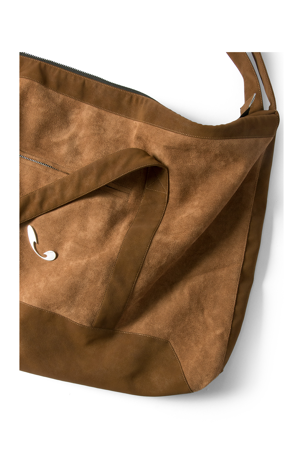Slouchy Washed Canvas Hobo Bag