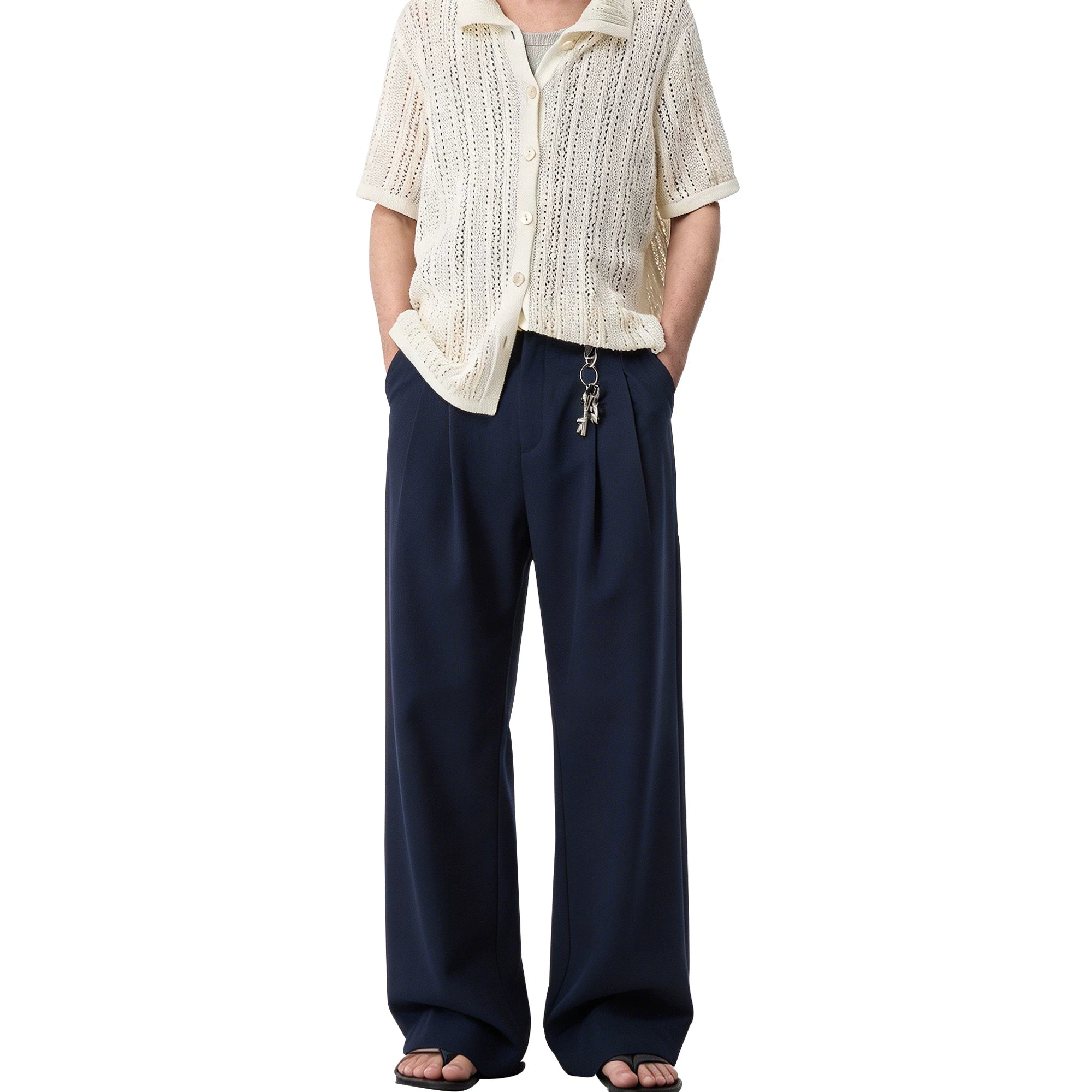 Soft Drift Wide-Leg Trousers