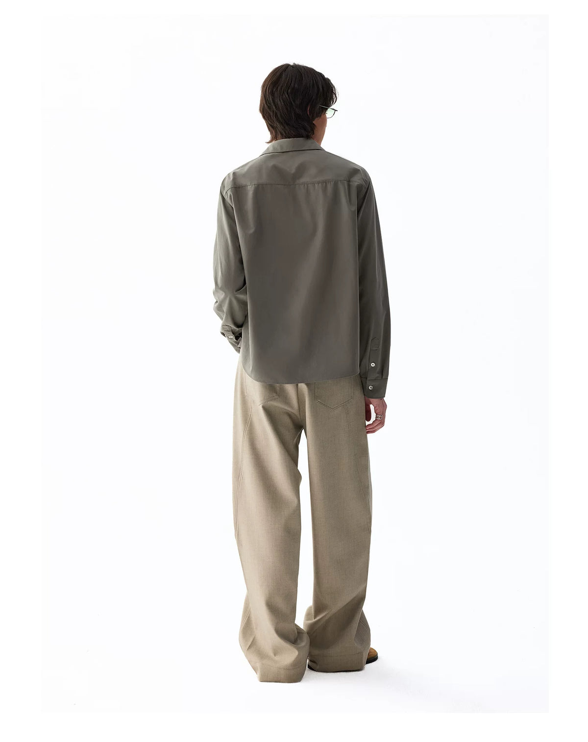 Caspian Minimal Long-Sleeve Shirt