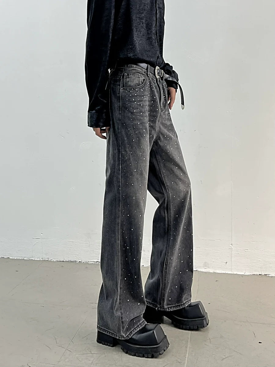 Stardust Noir Wide Leg Jeans