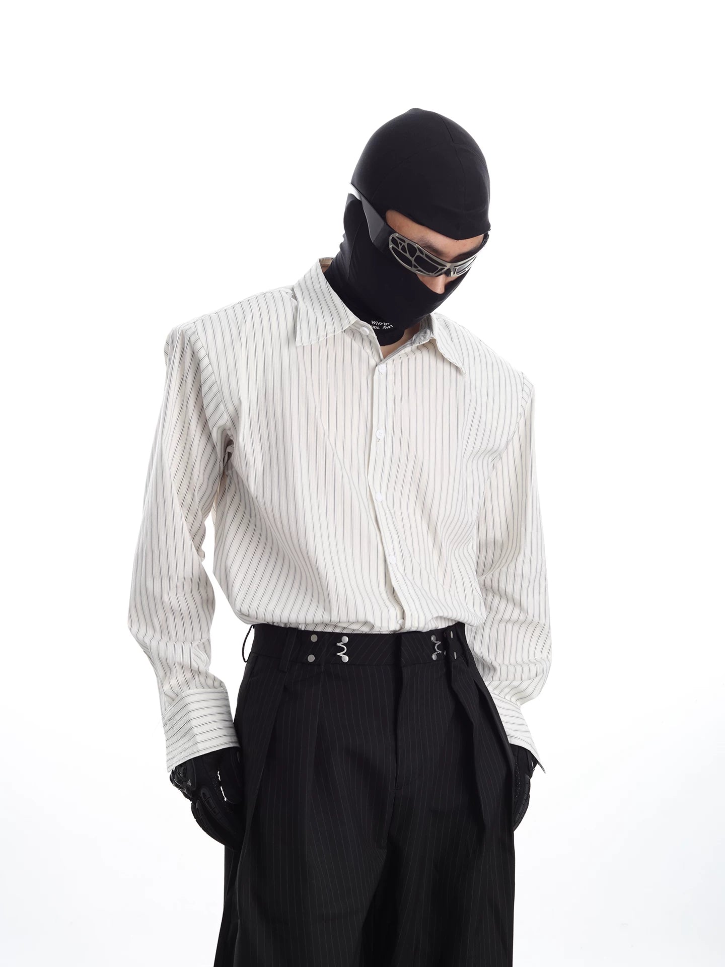 Frostline Vertical Stripe Oxford Shirt
