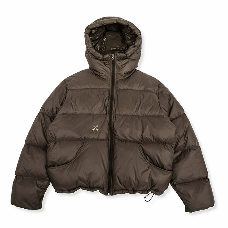 Retro Hooded Puffer Jacket