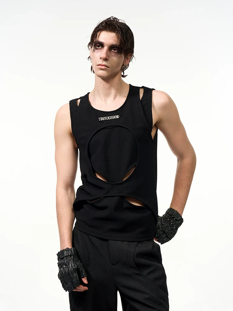 Deconstructed Cut-Out Tank Top