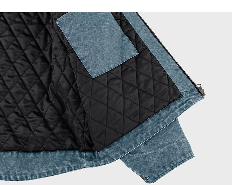 Two-Tone Quarry Collar Work Jacket