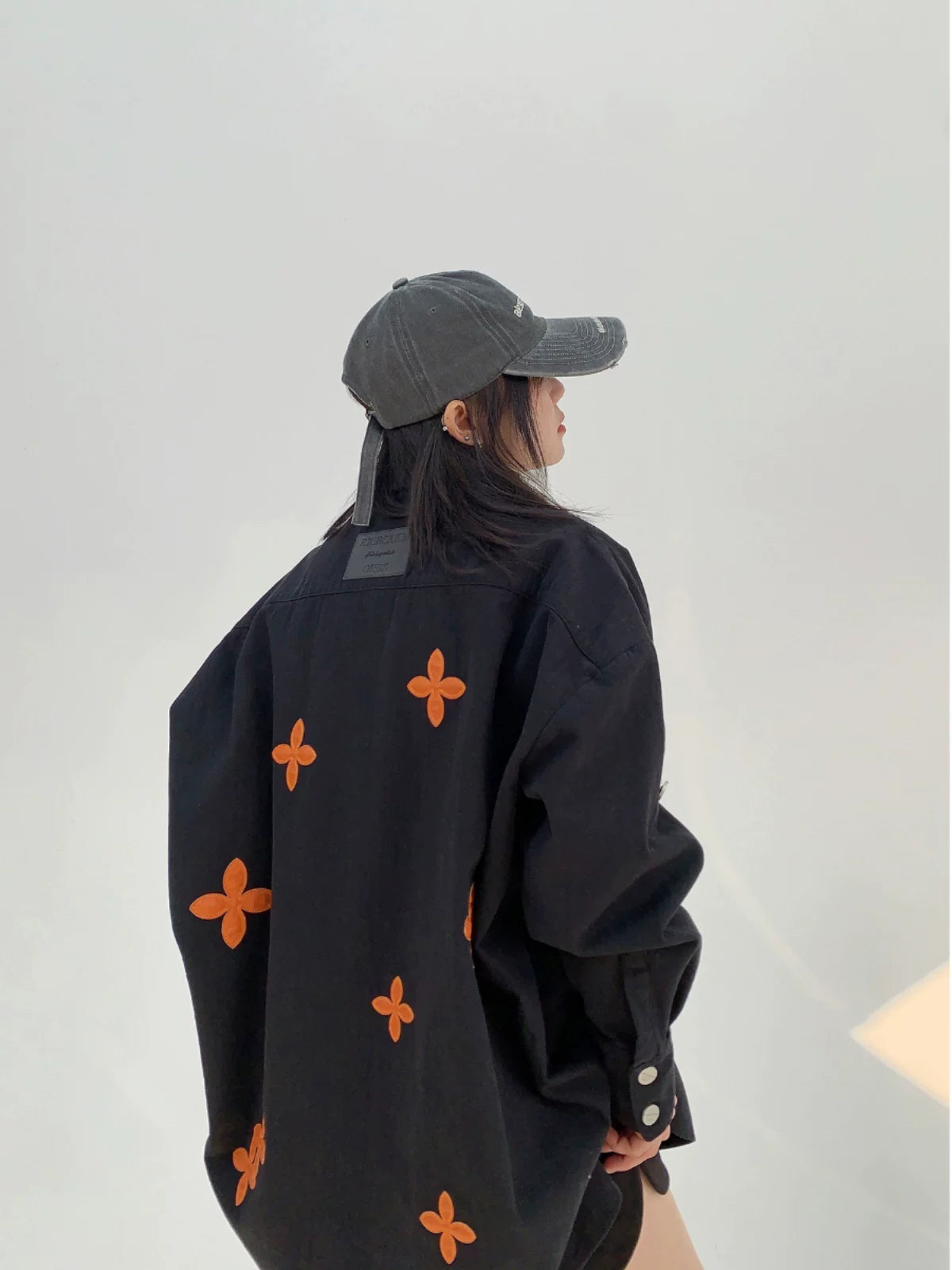 Olive Bloom Button Shirt