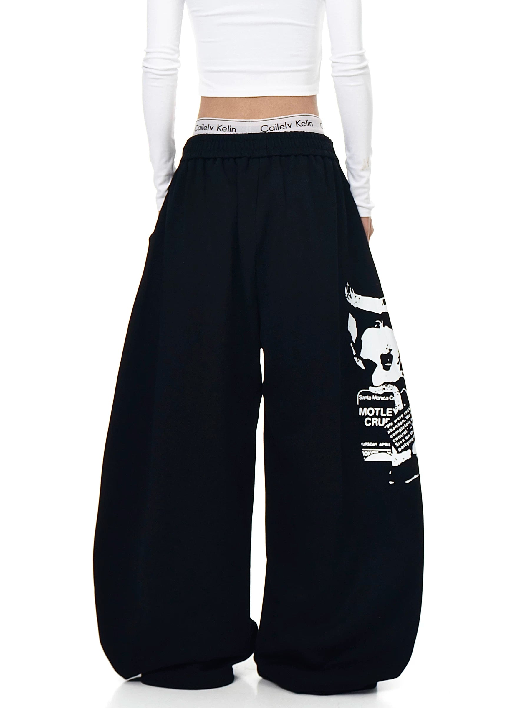 Lyric Shade Wrap Fleece Trousers