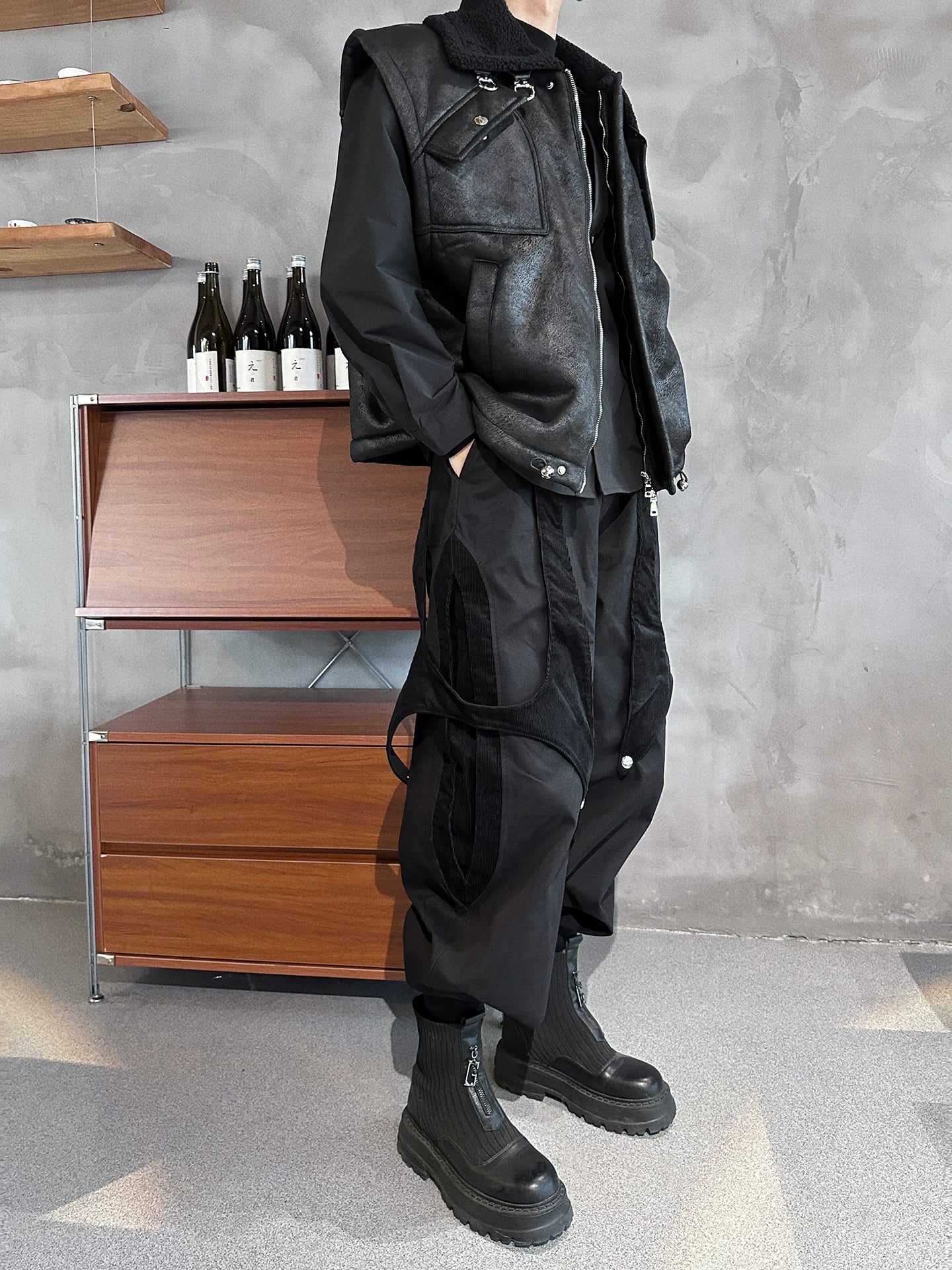 Dune Havoc Draped Panel Cargo Trousers