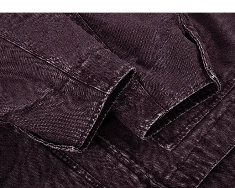 Two-Tone Quarry Collar Work Jacket