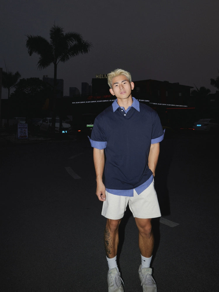 Layered Look Polo Shirt
