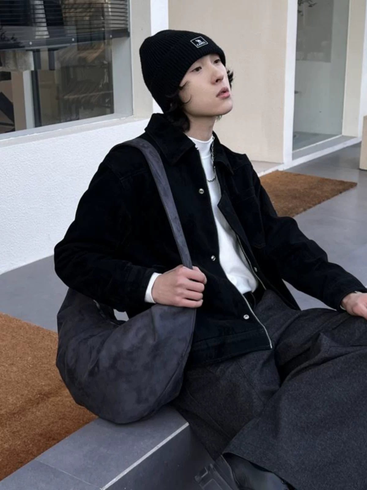Slate Drift Crescent Hobo