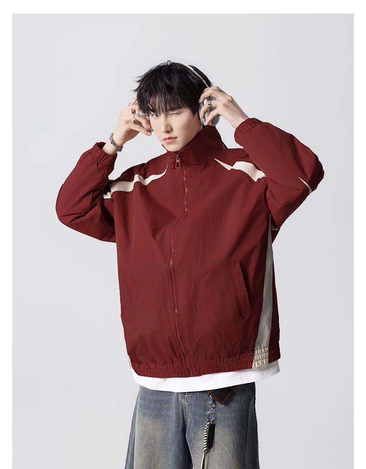 Streak Track Windbreaker
