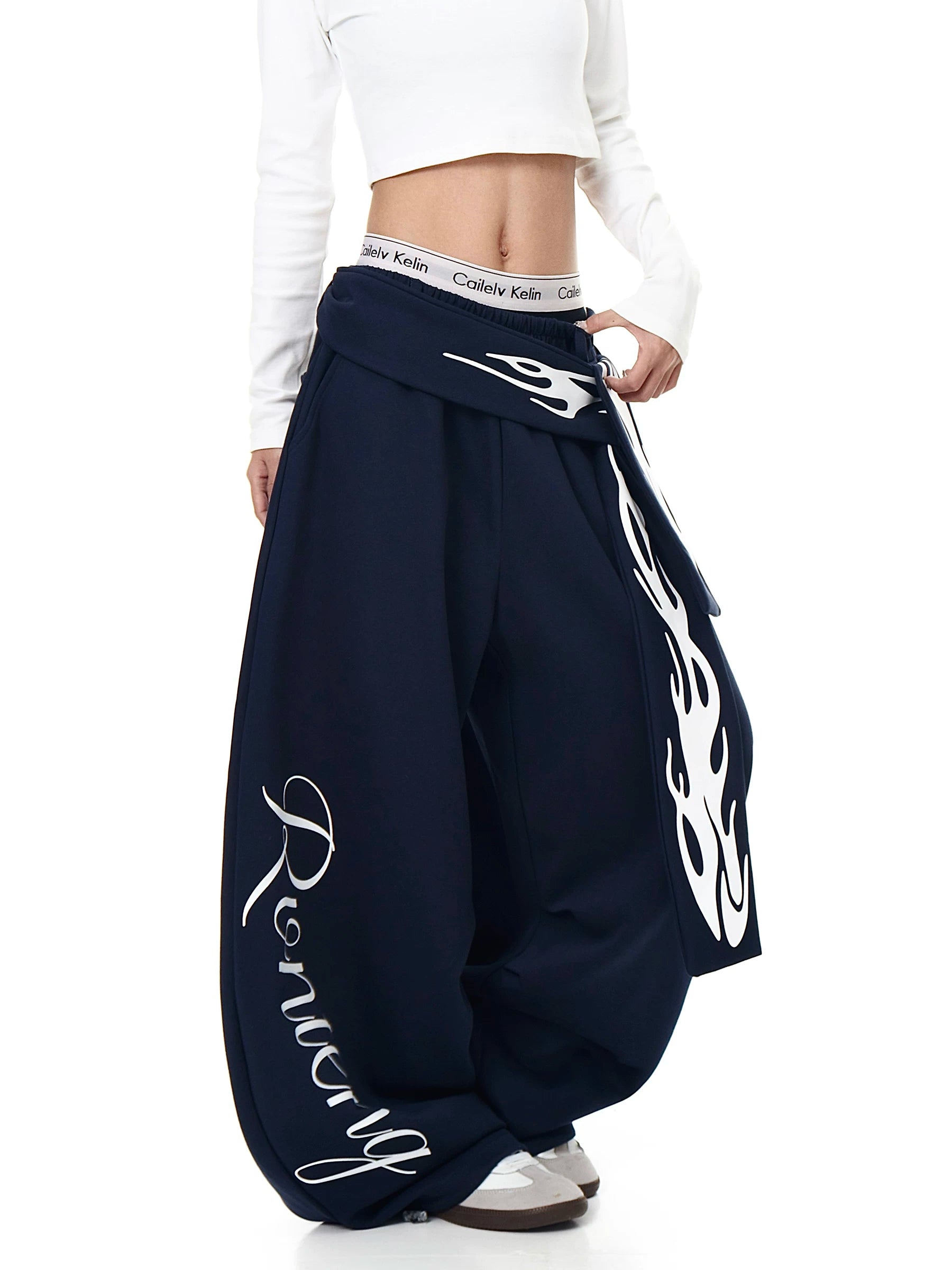 Blaze Script Rally Fleece Pants