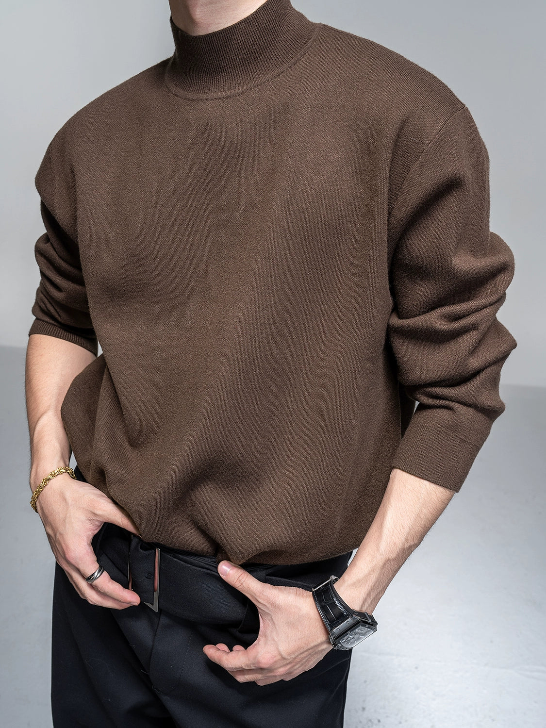 Frosted Mockneck Sweater