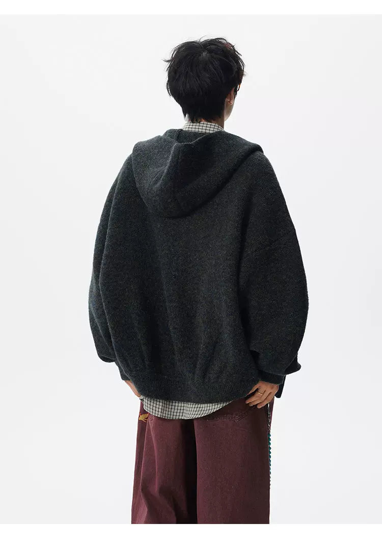 Horizon Fleece Knit Zip Hoodie