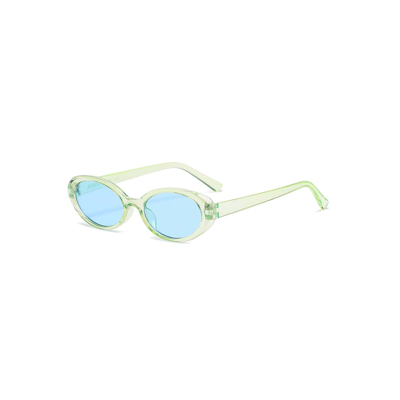 Compact Elliptical Frame Sunglasses - view 3