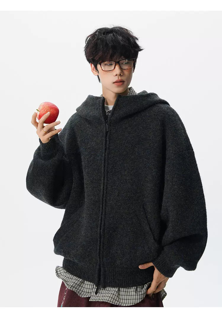 Horizon Fleece Knit Zip Hoodie