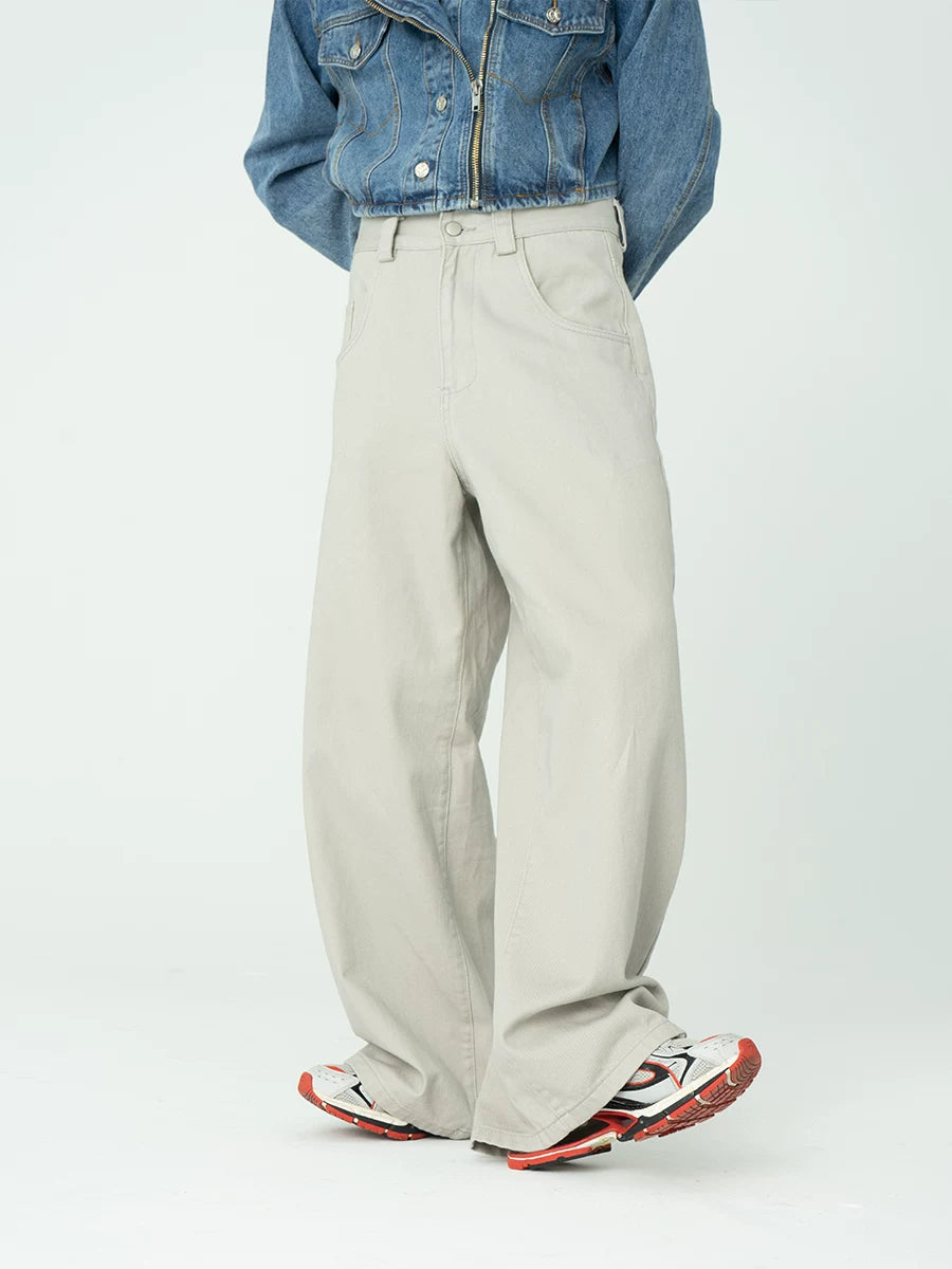 Monolith Ultra Wide-Leg Denim Pants