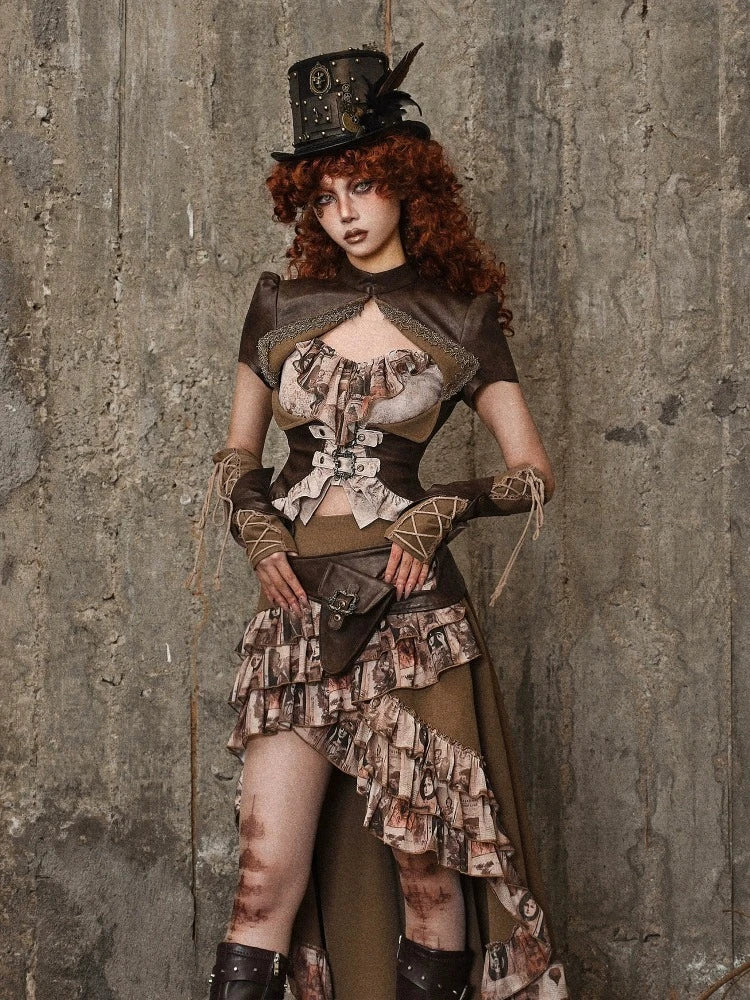 Manga de encaje vintage