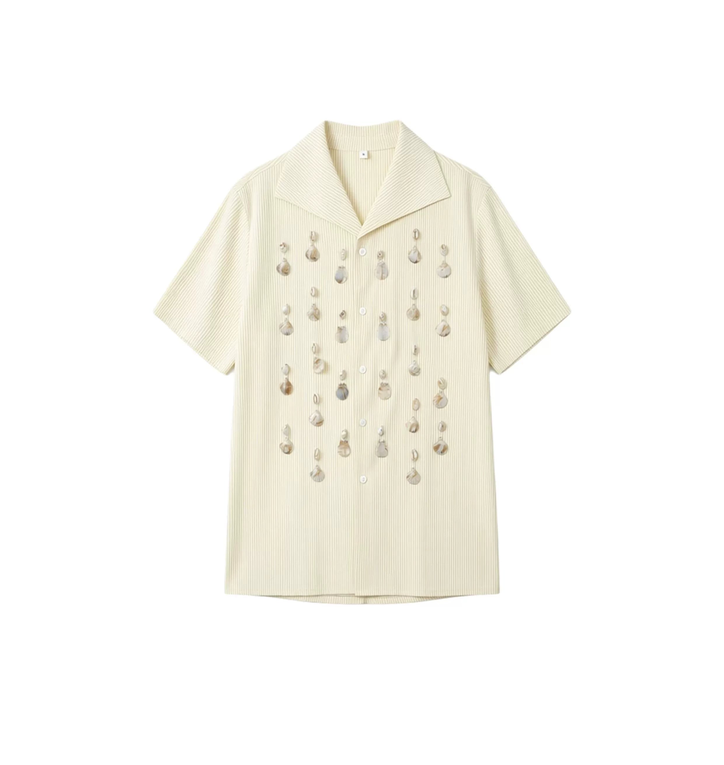 Citrus Cascade Droplet Shirt
