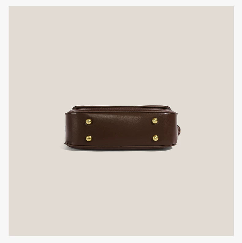 Cinnamon Kitty Charm Shoulder Bag