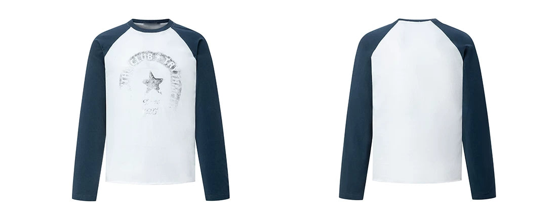 Faded Club Star Raglan Tee