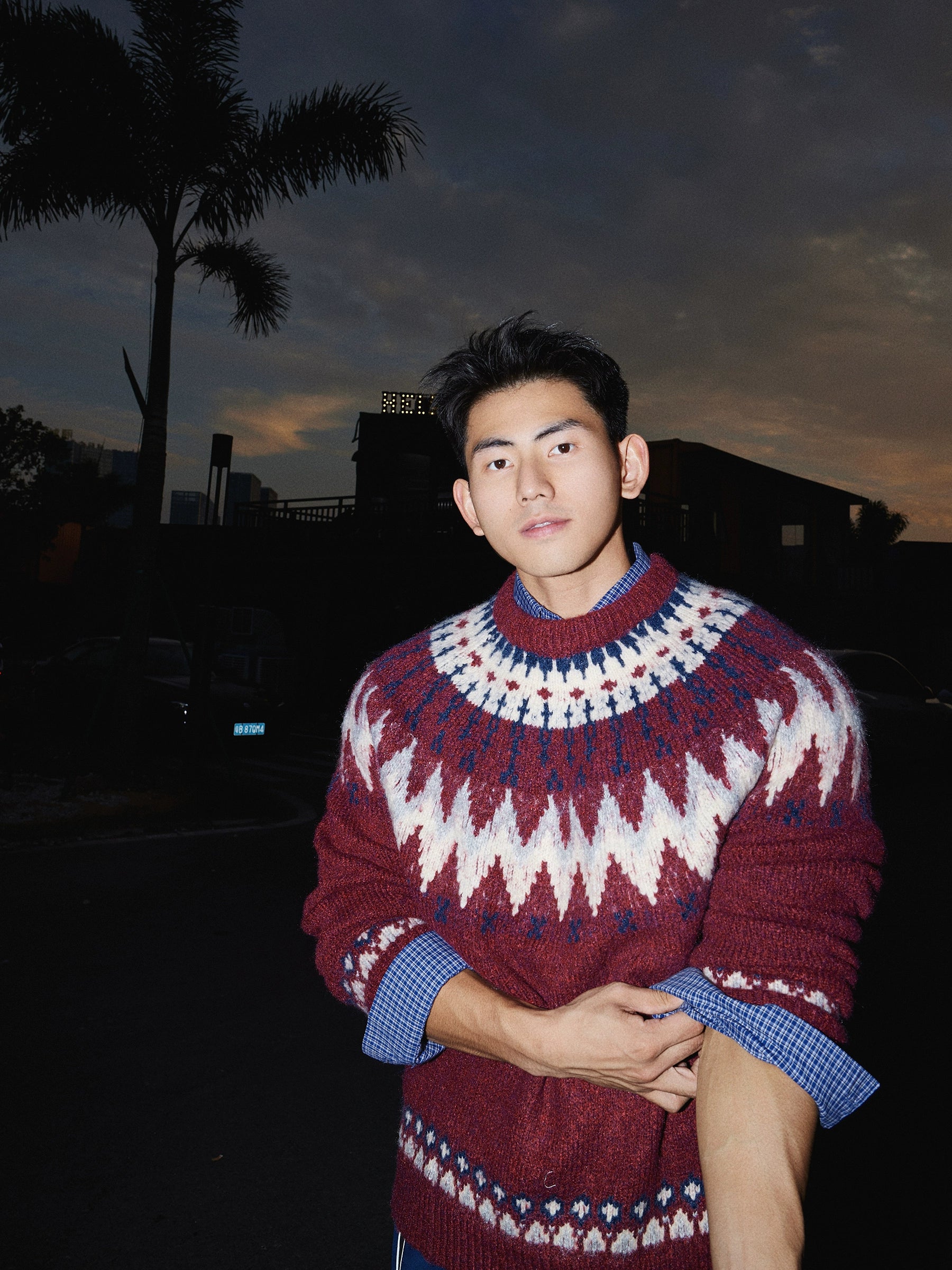 Nordic Fair Isle Knit Sweater