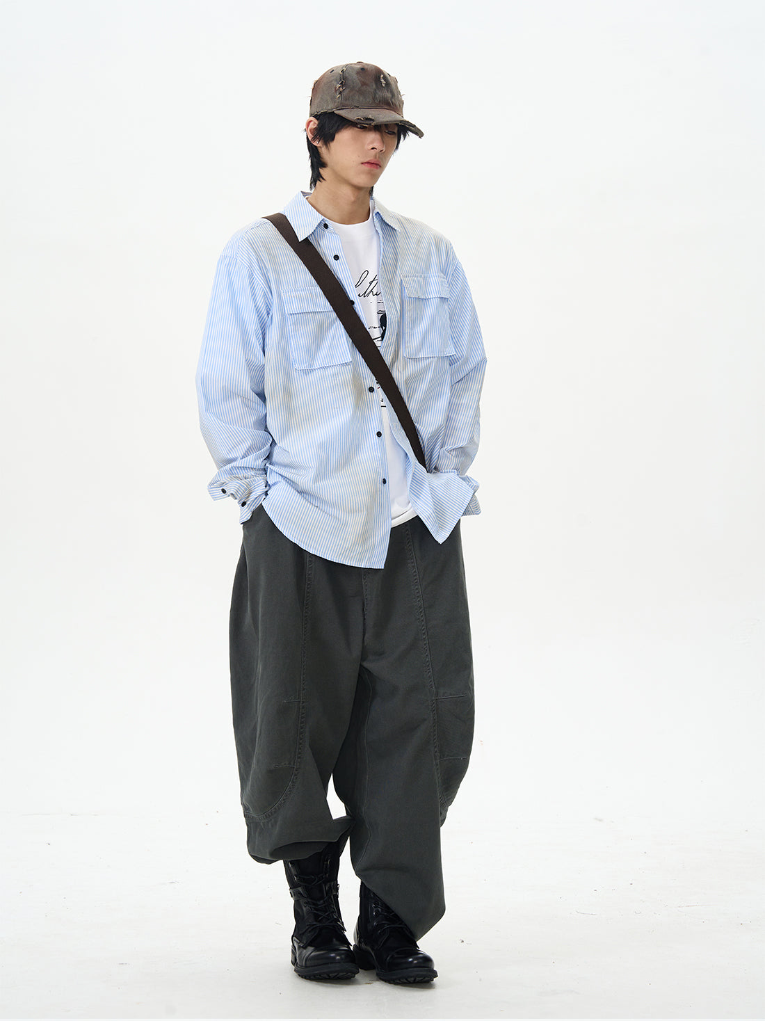 Black Baggy Oversized Skater Pants