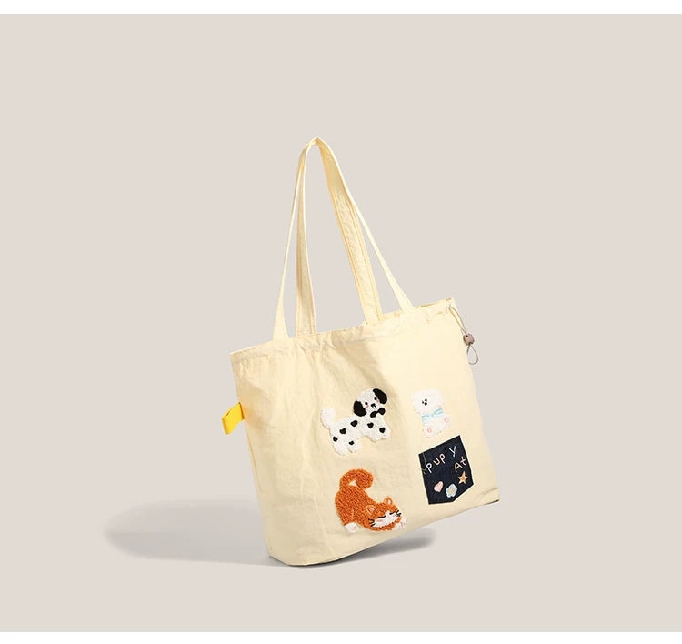 Puppy Pals Playtime Drawstring Tote