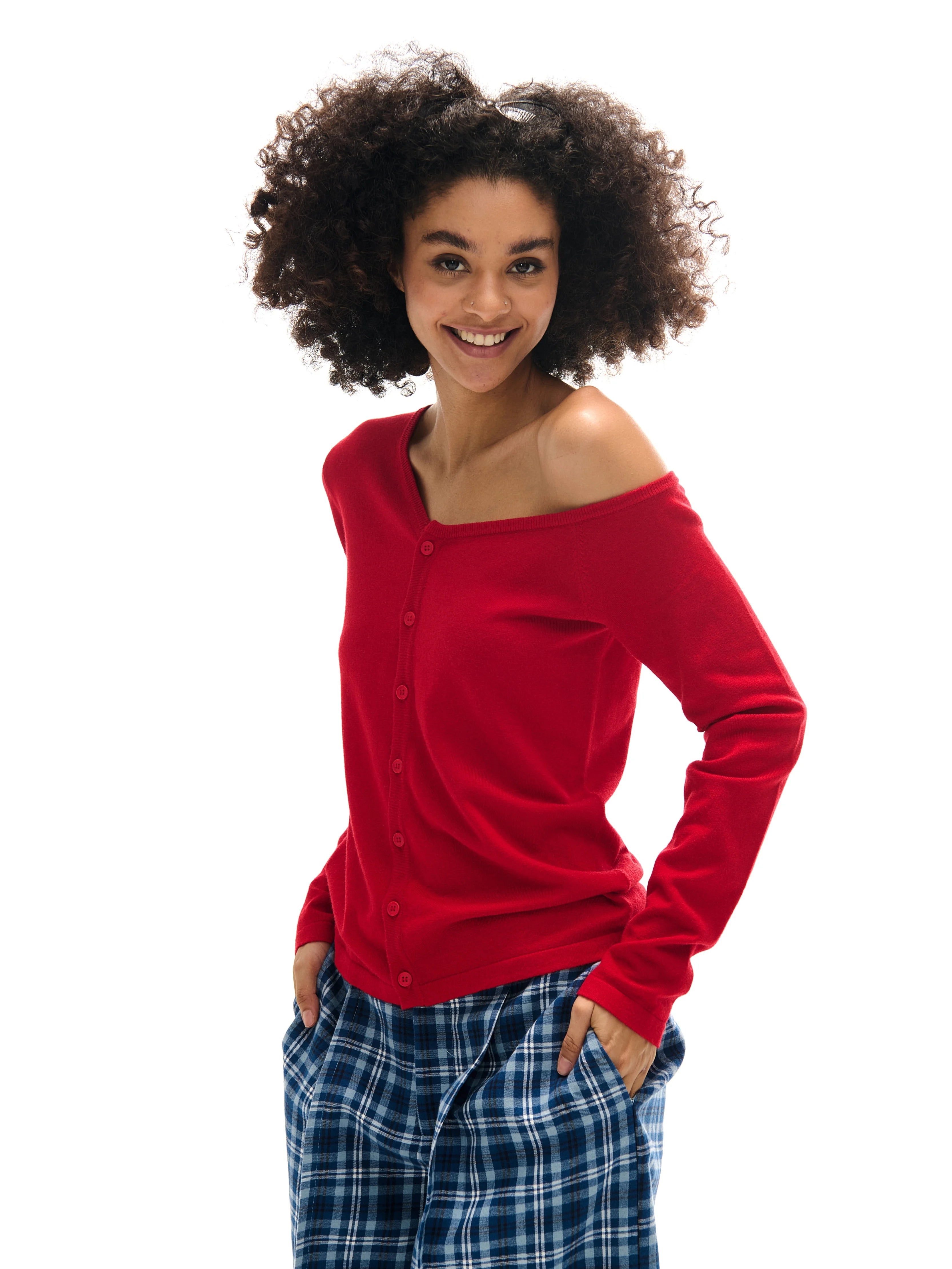 Cardigan Ruby Slouch