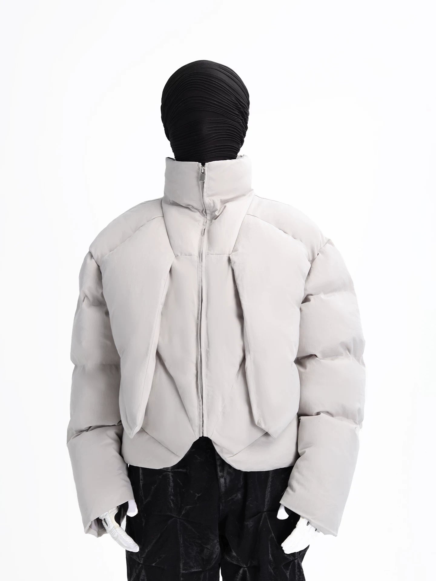 Nebula Shell Sculpted Puffer Jacket