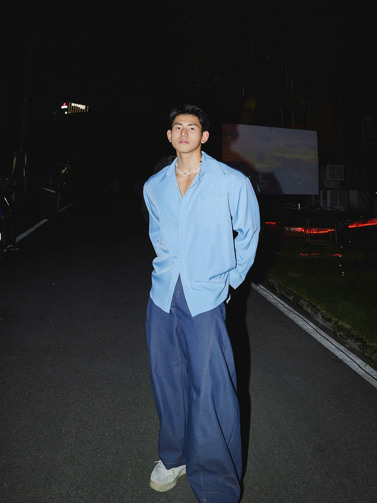 Classic White Oversized Dress Shirt
