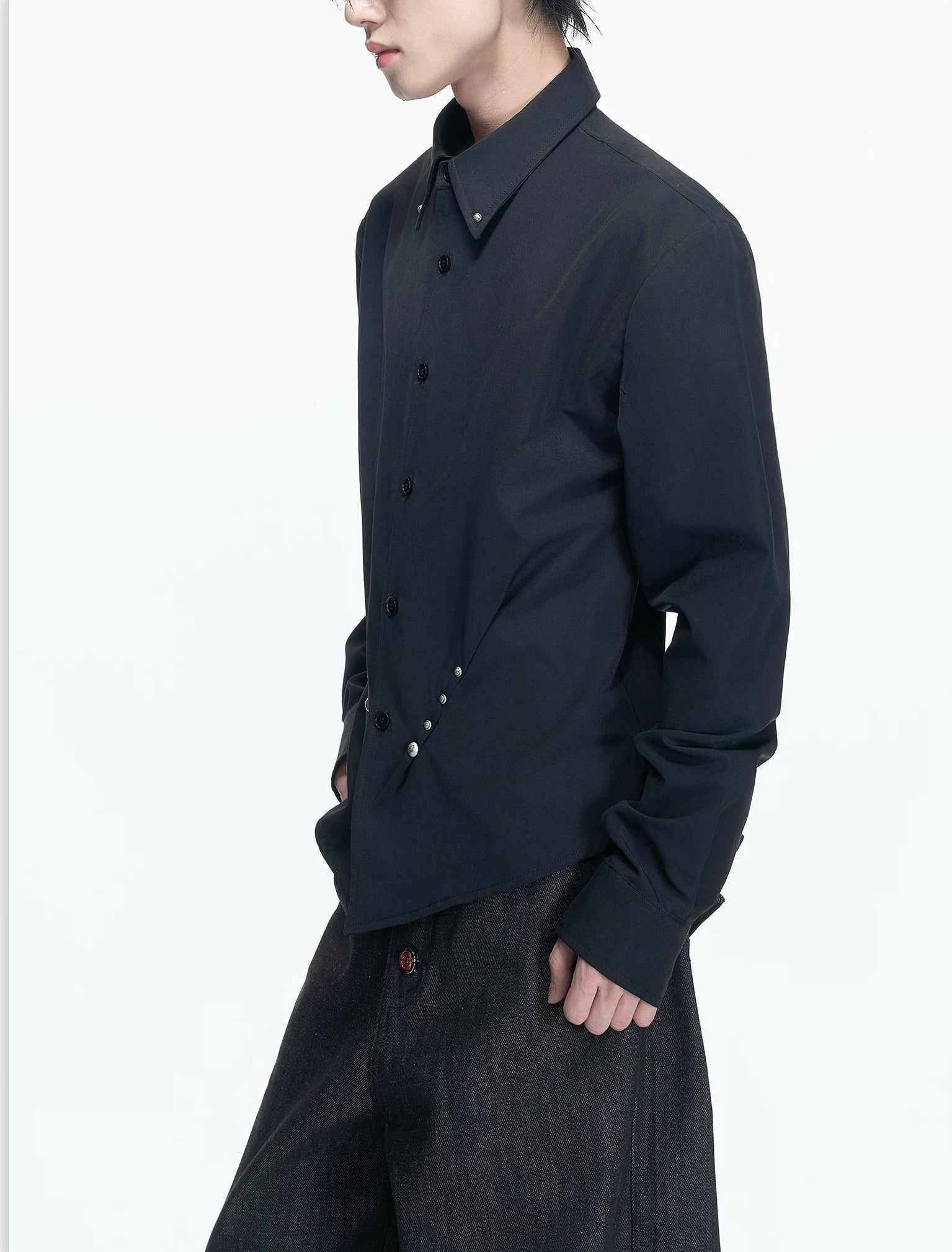 Axis Darts Sculpted Poplin Shirt